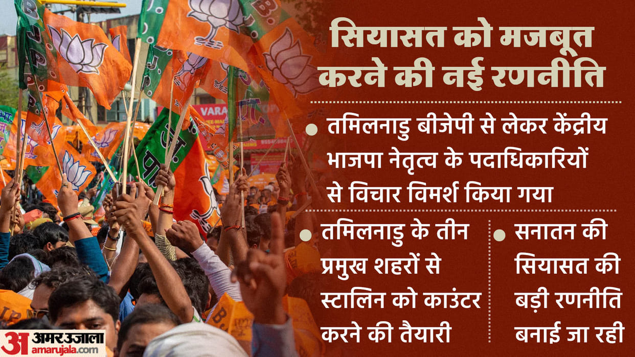 big chessboard of Sanatan Politics is being laid from Kashi-Ayodhya BJP taken command from Tamil Nadu