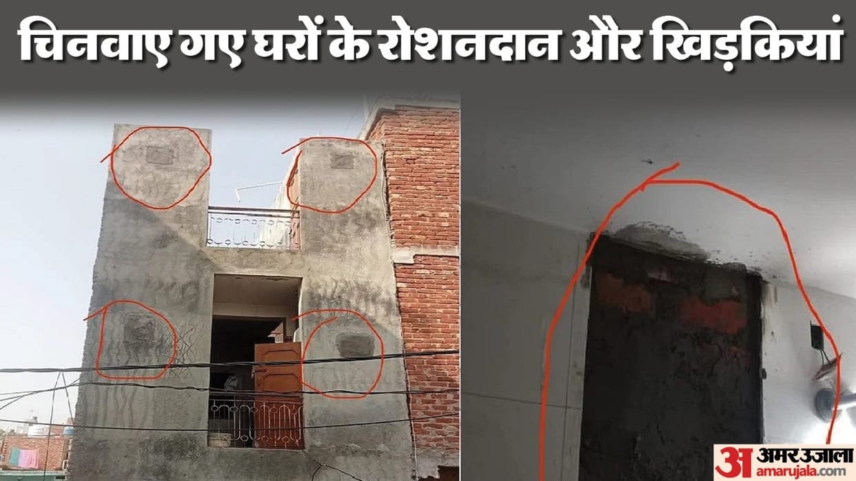 Around Hindon Airport people are prohibited from coming on rooftops and windows Due to security
