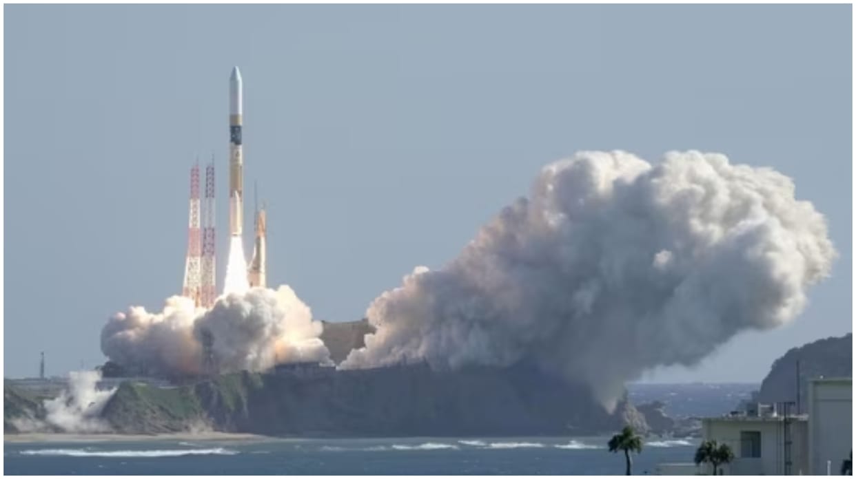 Japan launches rocket carrying telescope to explore origins of universe, lunar lander