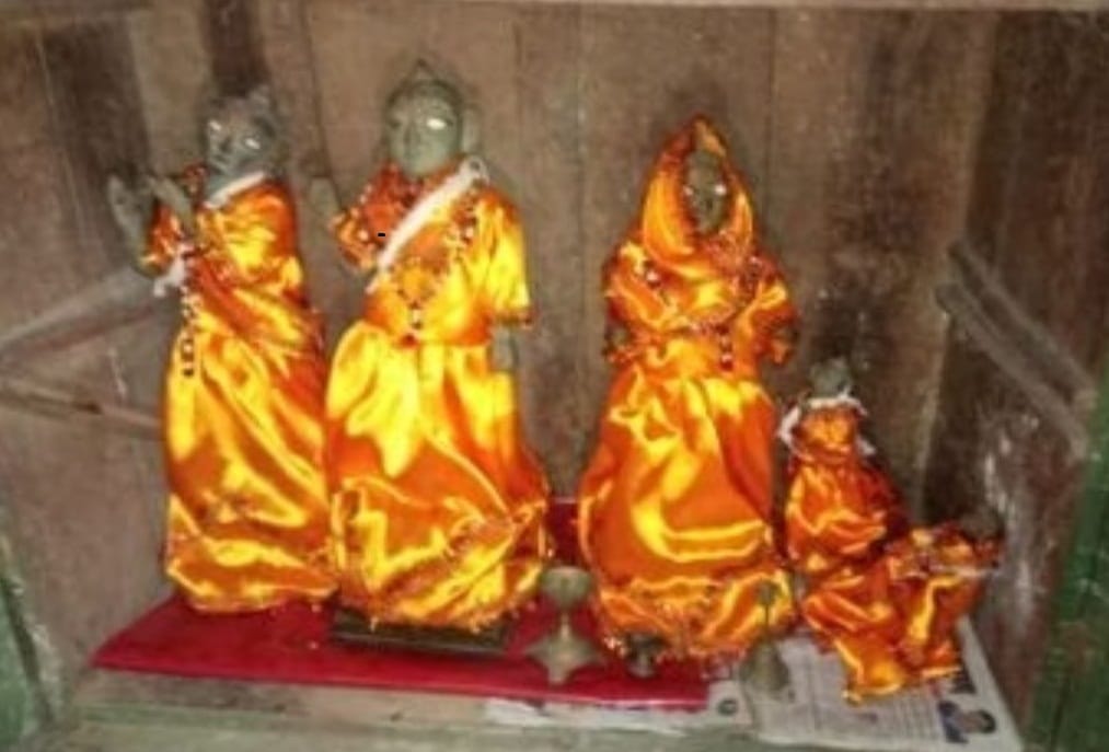God comes out on parole, God is imprisoned in Malkhana for 21 years, policemen worship him on Janmashtami