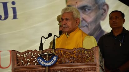 lg manoj sinha in sopore said Dont give shelter to terror supporters terrorists leave rest to forces