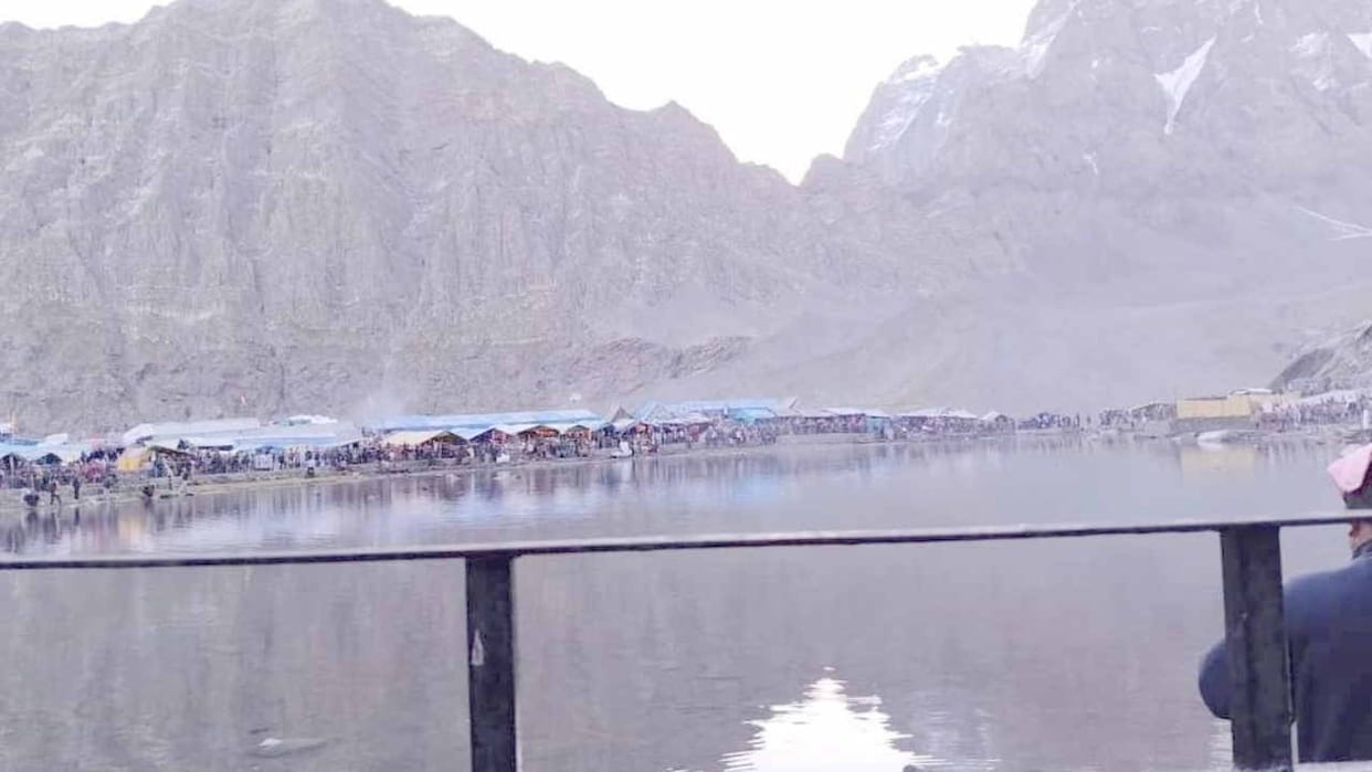 Shri Manimahesh Yatra has been temporarily stopped due to heavy rain