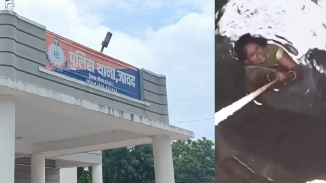 Neemuch: Pushed wife into well for dowry, left her with rope, made video, police arrested