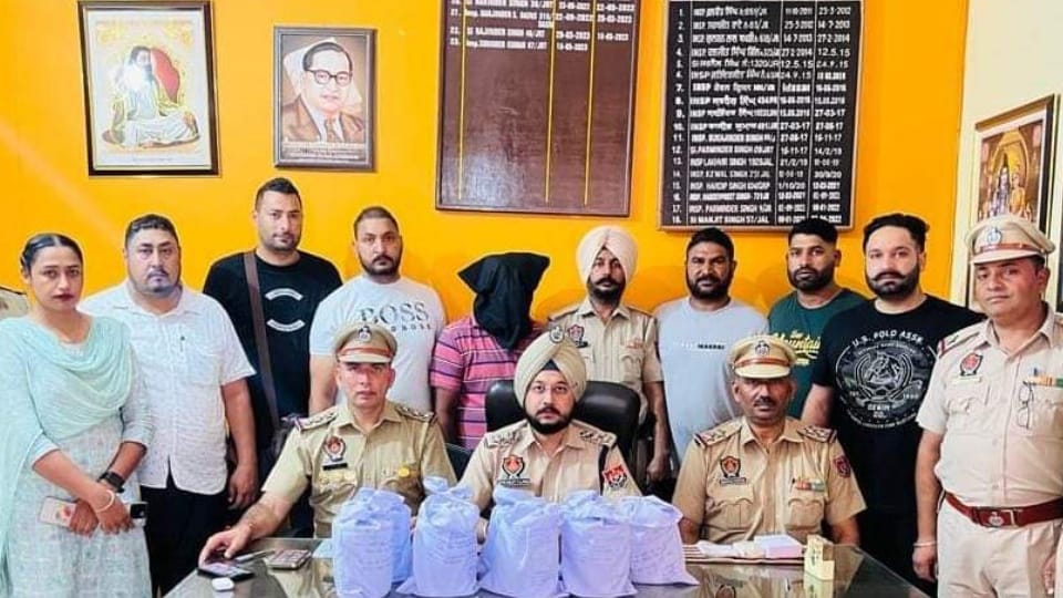 Drug smuggler arrested with heroin in Jalandhar