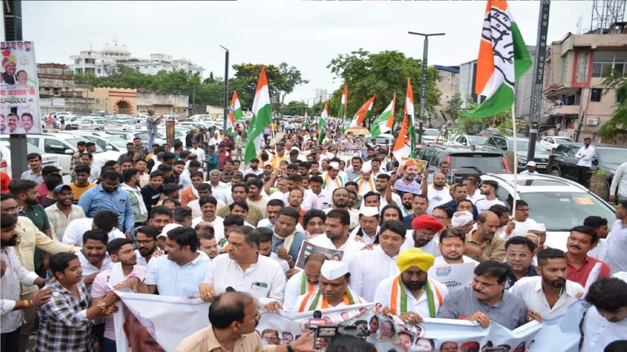 CG News: Bharat Jodo Yatra in Chhattisgarh
