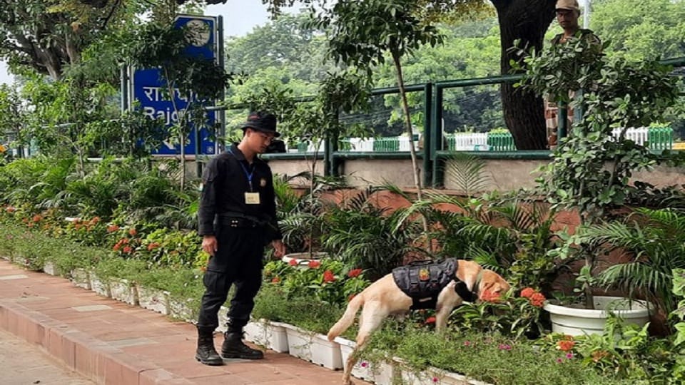 six NSG sniffer dog squad members deployed at Rajghat for G20 delegates security