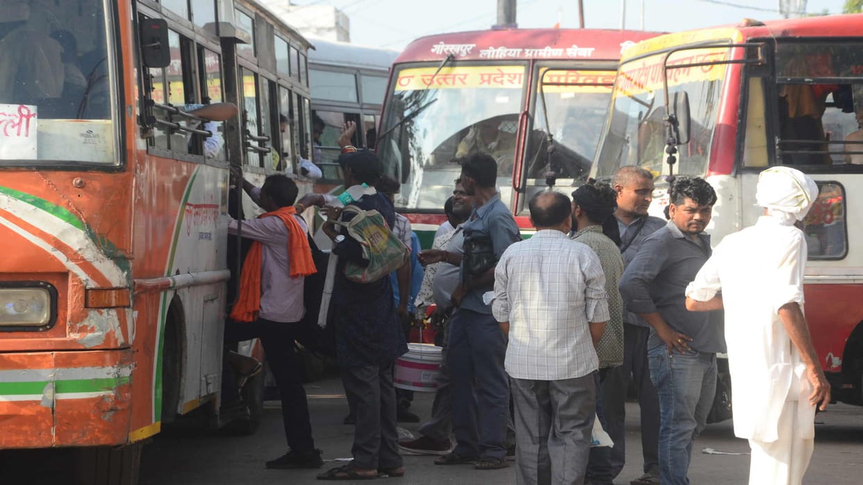 Impact of Mega Blog Due to cancellation of trains congestion in roadways buses increased