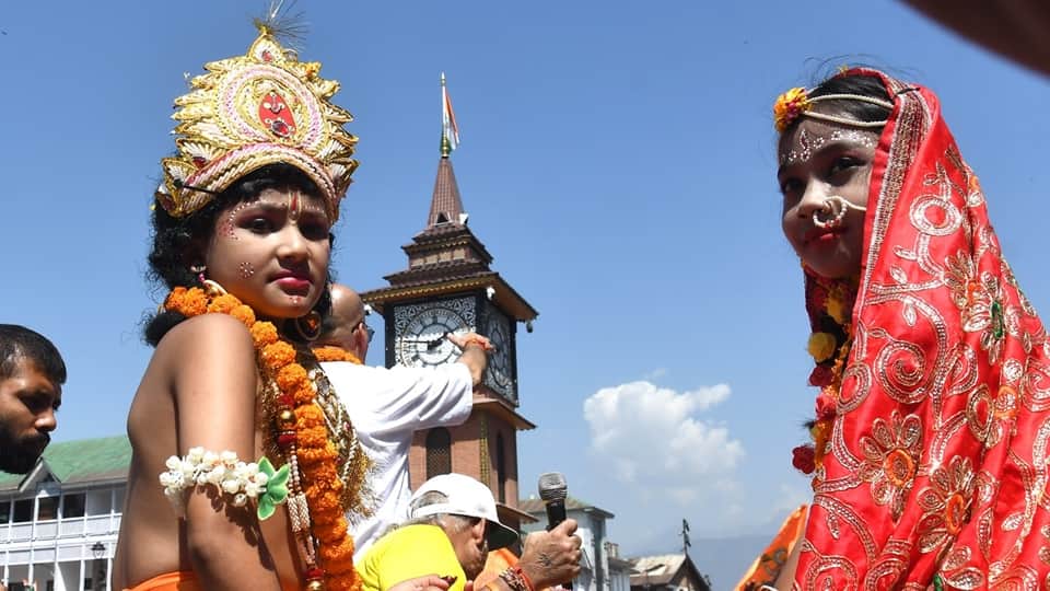 Janmashtami 2023 in jammu kashmir: krishna Janmashtami  Celebrated With Enthusiasm Across Kashmir