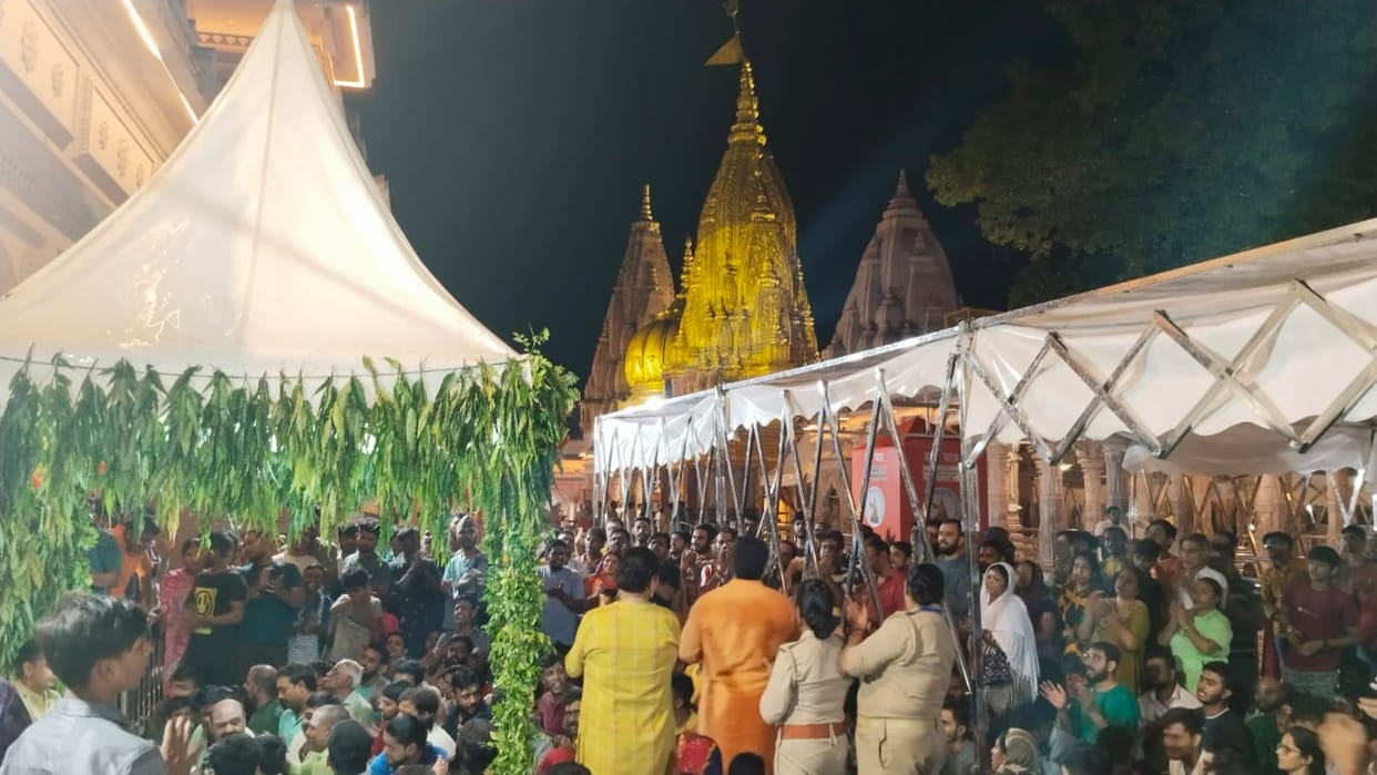 Janmashtami 2023 Glimpse of Mathura Vrindavan in varanasi Lord Shri Krishna born a