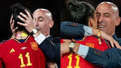 Women's FIFA World Cup: स्पेनिश फुटबॉलर हरमोसो ने रुबियालेस को यौन उत्पीड़न का आरोपी बनाया, की थी बदतमीजी Women's FIFA World Cup: Spanish footballer Hermoso accused Rubiales of sexual harassment