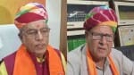 नारायण पंचारिया और ओंकार सिंह लखावत।