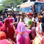 परिवर्तन संकल्प यात्रा की सभा को गजेंद्र सिंह शेखावत ने किया संबोधित।