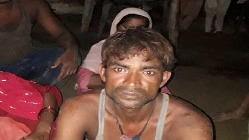 Barabanki: Angered by the beating of children, a young man ran his pickup over a woman, she died on the spot.