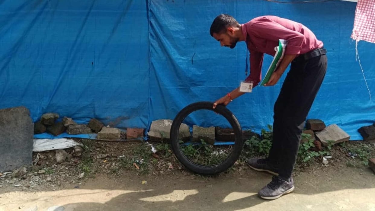 Dengue larvae found at 27 places including girls school gorakhpur