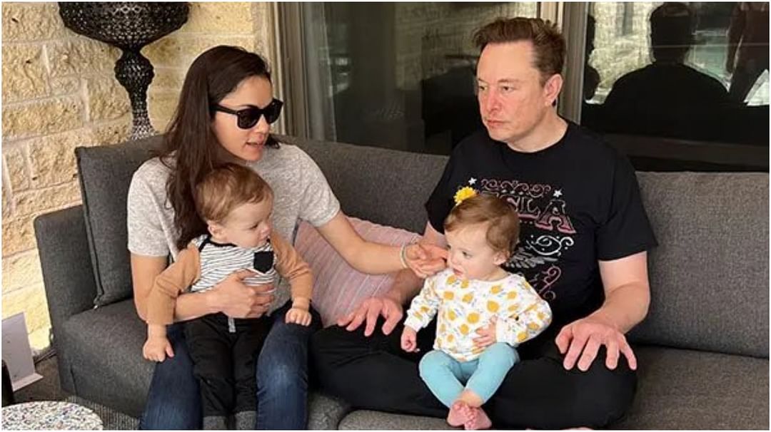 Elon Musk Seen With His 'Secret' Twins For The First Time, See Pic