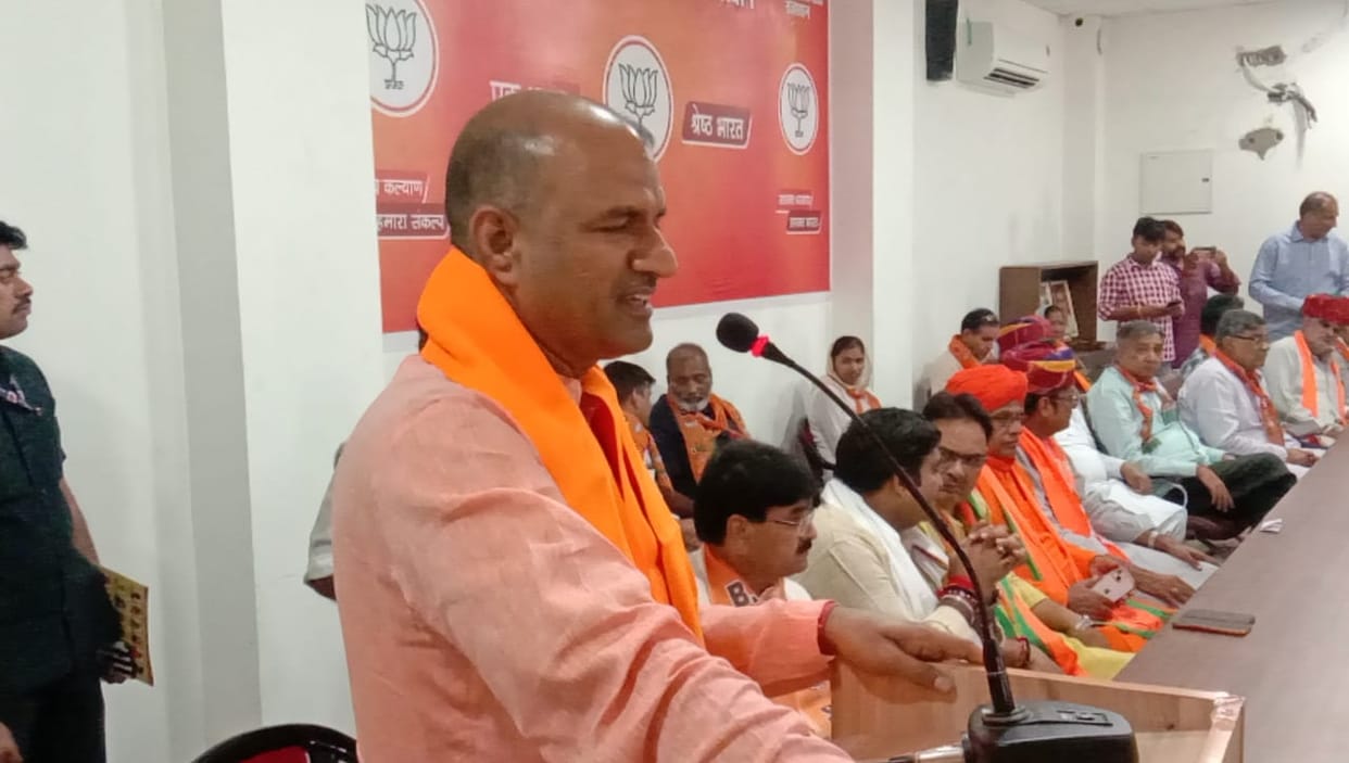 Parivartan Sankalp Yatra Rajasthan BJP President CP Joshi attacked Gehlot government