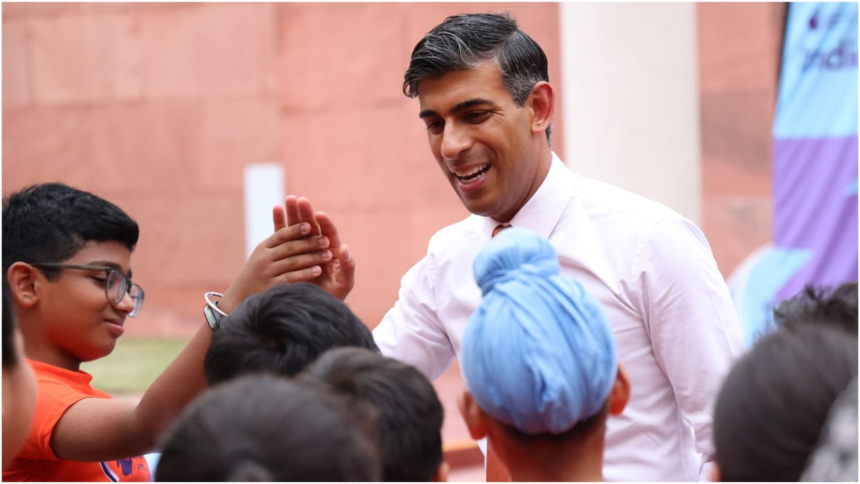 UK PM Rishi Sunak gets small bump in opinion polls after crowd-pleasing tax cuts