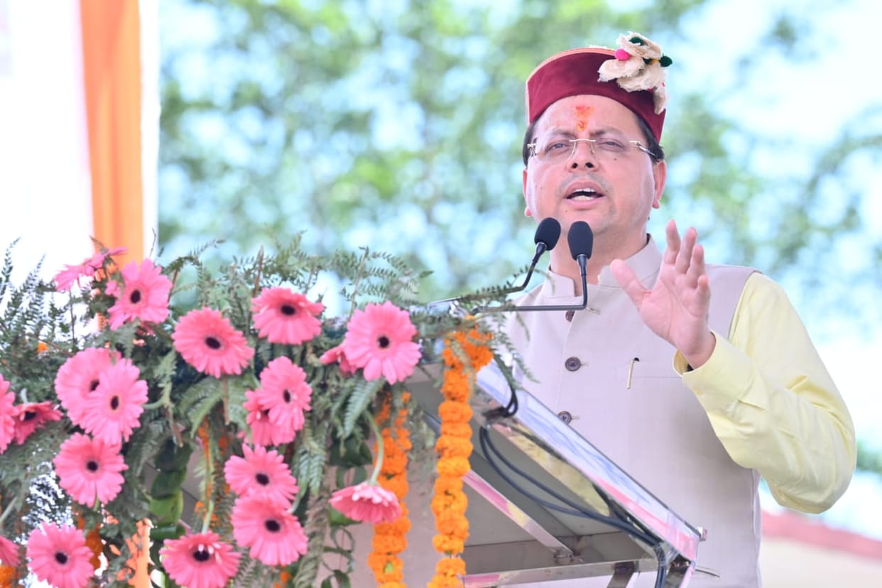Dehradun News CM pushkar singh dhami attempt to Hold Chakrata Jaunsar In style of PM Modi