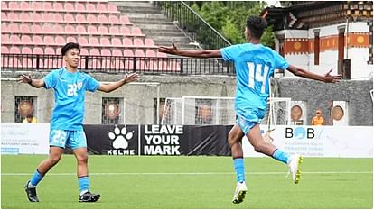 India in Under-16 SAFF Football Final After defeating Maldives 8-0, will face Pakistan or Bangladesh