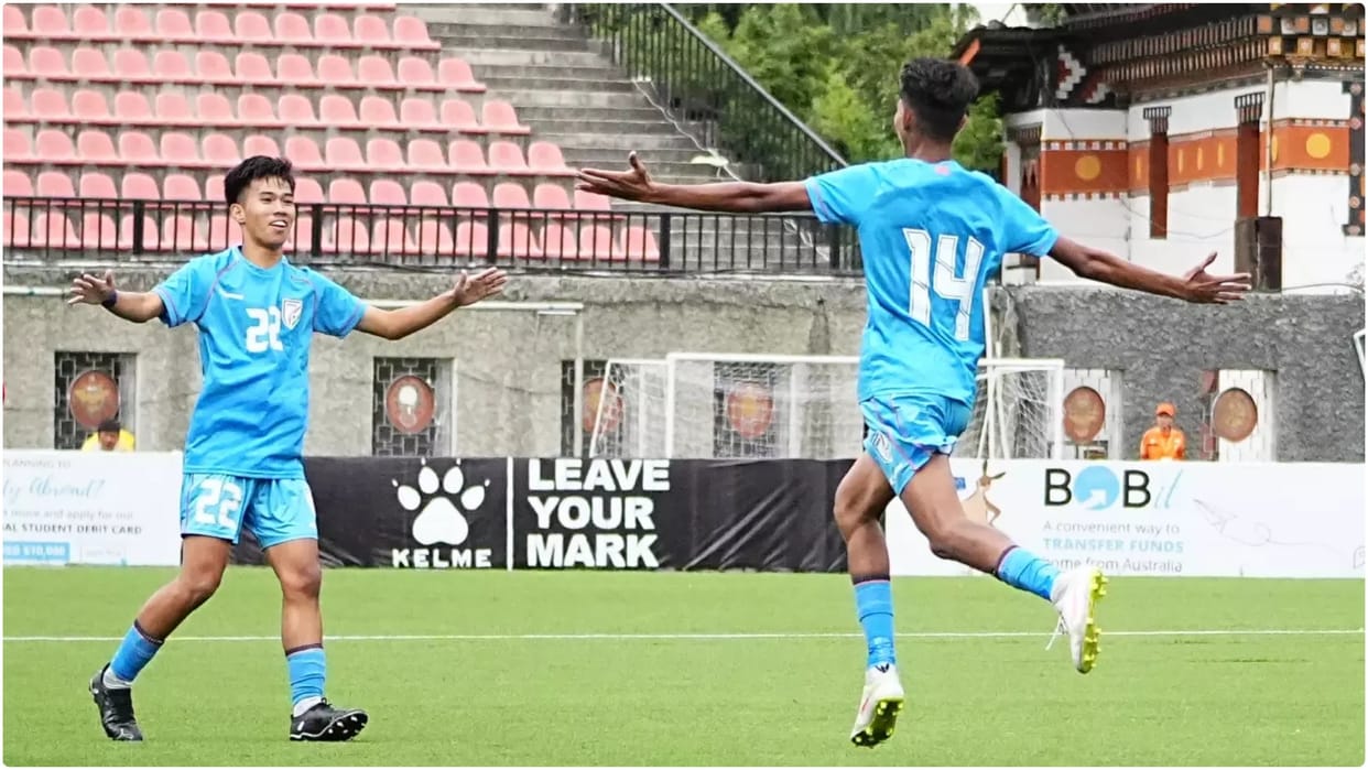 India in Under-16 SAFF Football Final After defeating Maldives 8-0, will face Pakistan or Bangladesh