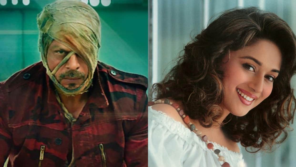 Jawan Madhuri Dixit Express thay she can not wait to watch Shah Rukh Khan starrer film ready to be mesmerised