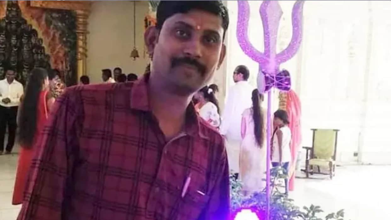 telangana home guard set on fire himself dies opposition called it murder by brs government