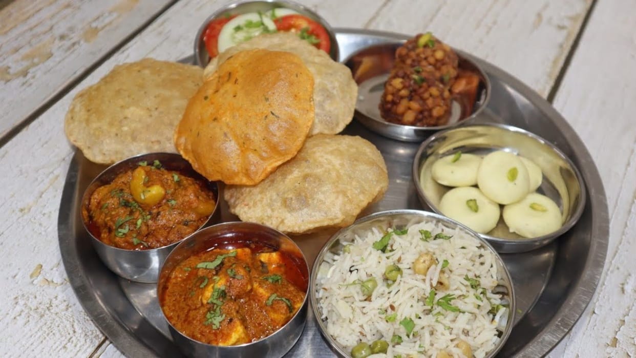 Dussehra 2023 veg thali dishes for Dussehra festival simple dishes for veg thali