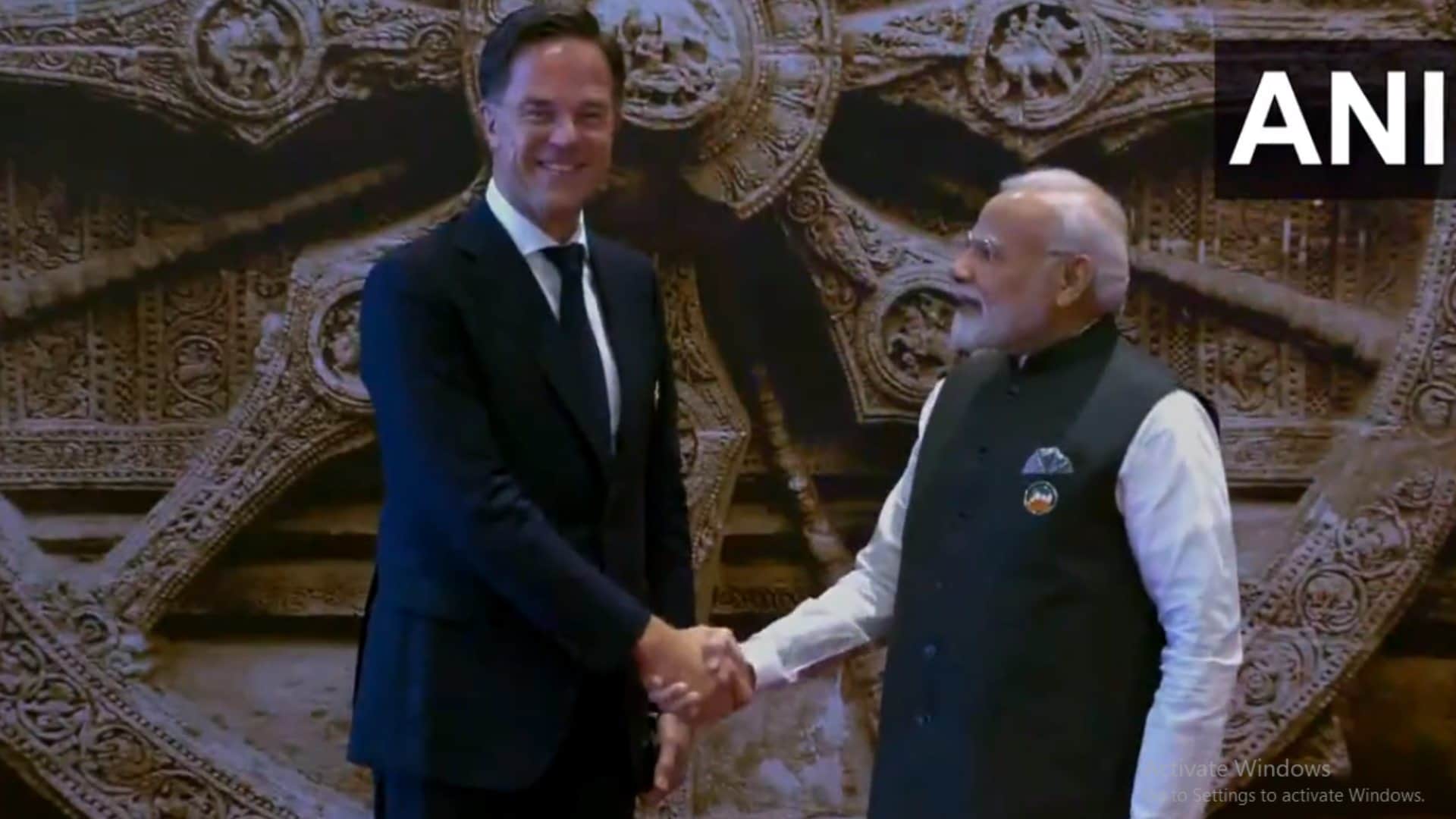 g20 summit guests reach bharat mandapam pm modi welcome world leaders see photos