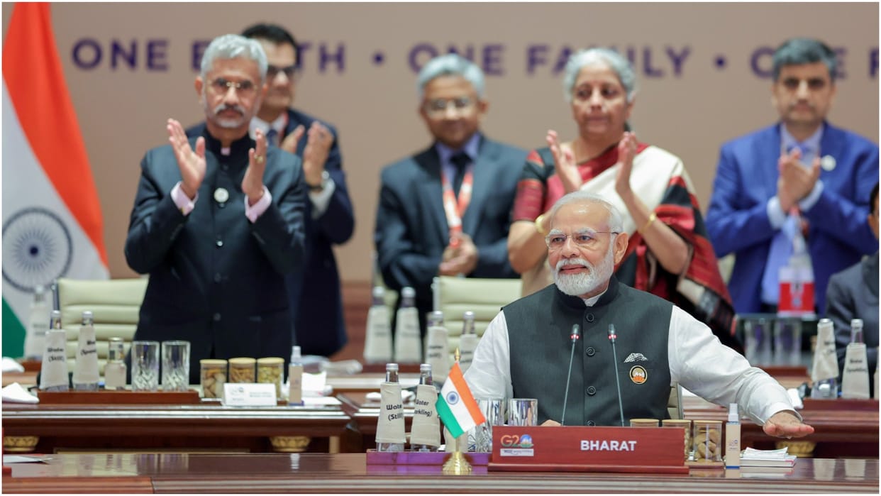 G-20 Summit New Delhi PM Narendra Modi announces Leadership declaration news and updates