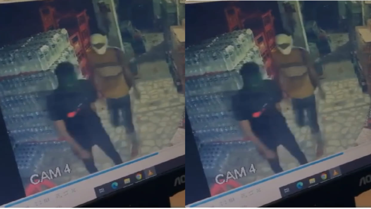Dholpur Miscreants attack cold drinks traders warehouse loot 80 thousand rupees at gunpoint