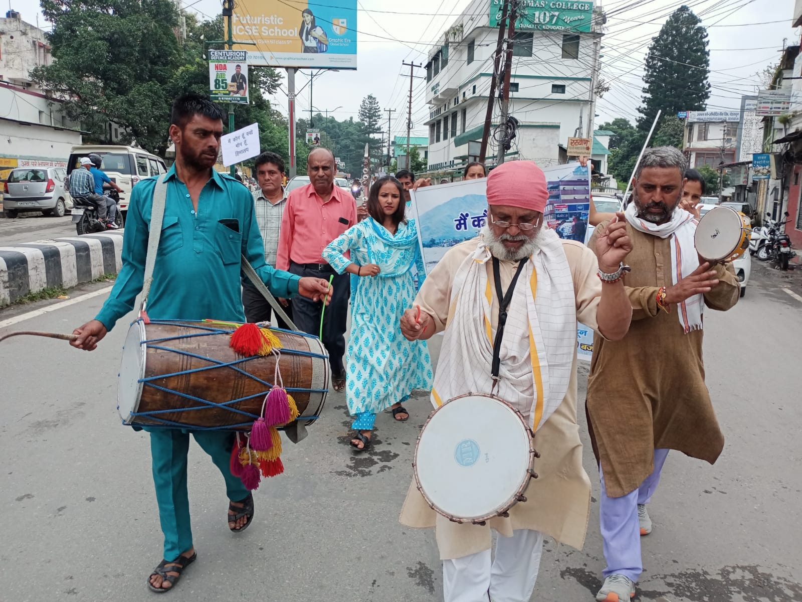 Himalaya Diwas Padma Bhushan Anil Joshi took out an awareness rally CM Dhami called for Himalayan Conservation