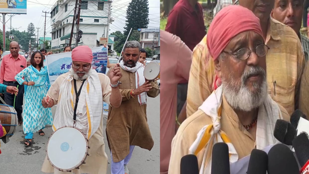 Himalaya Diwas Padma Bhushan Anil Joshi took out an awareness rally CM Dhami called for Himalayan Conservation
