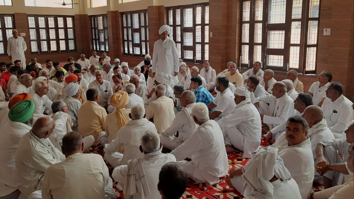 Before the Lok Sabha elections, the issue of Jat reservation heated up in Western UP, General Assembly of Jat