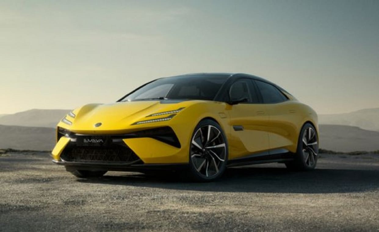 2024 Lotus Emeya electric sedan revealed Lotus Cars Emeya accelerates to 100 kmph in just 2.8 seconds