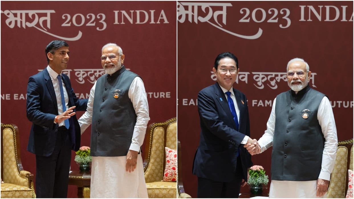 G20 Updates PM Modi met Rishi Sunak Fumio Kishida and others these issues were discussed in bilateral meeting