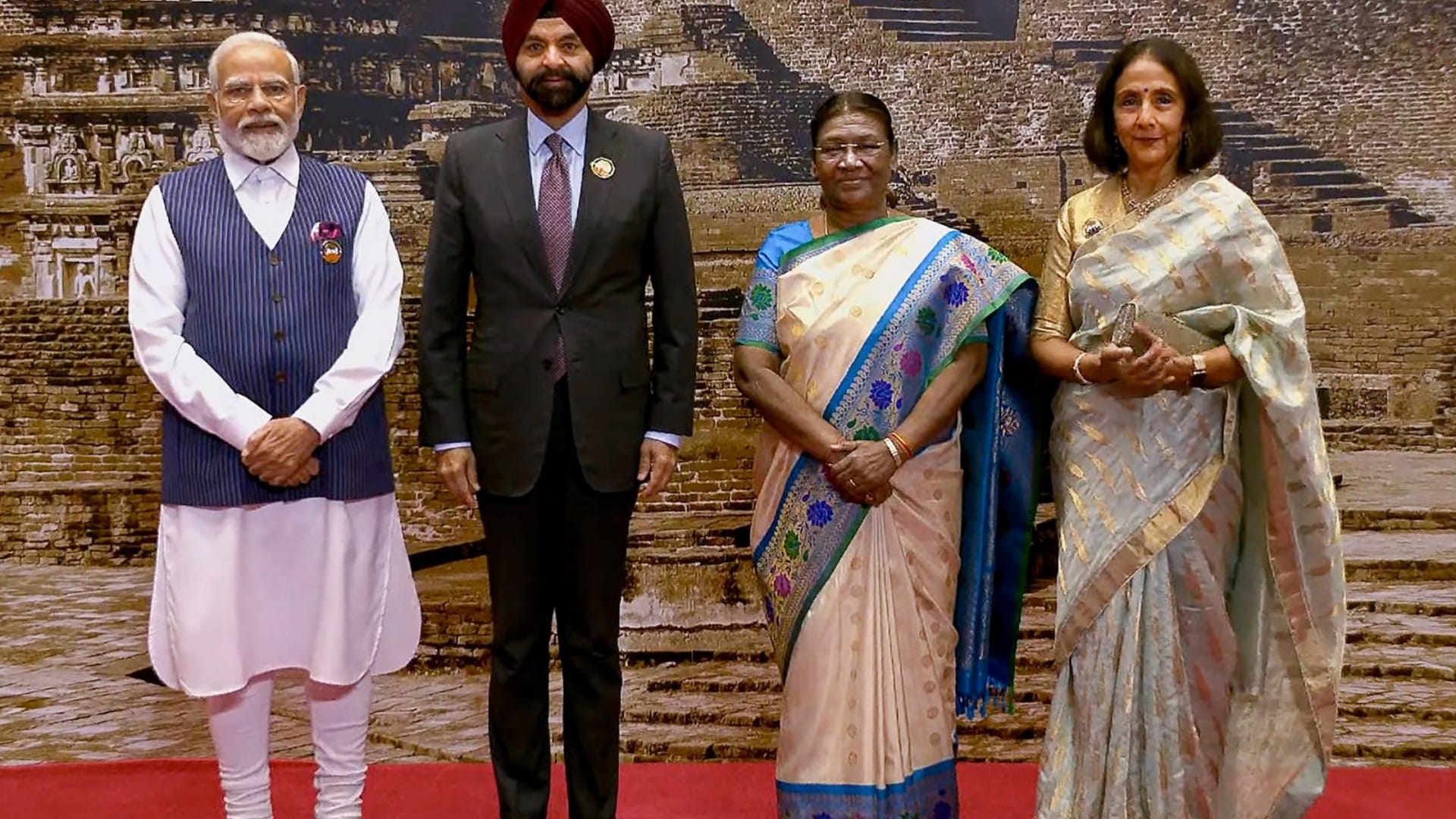 G20 Dinner: magic of Indian Traditional dress, the First Lady of Japan wore a saree; see photos