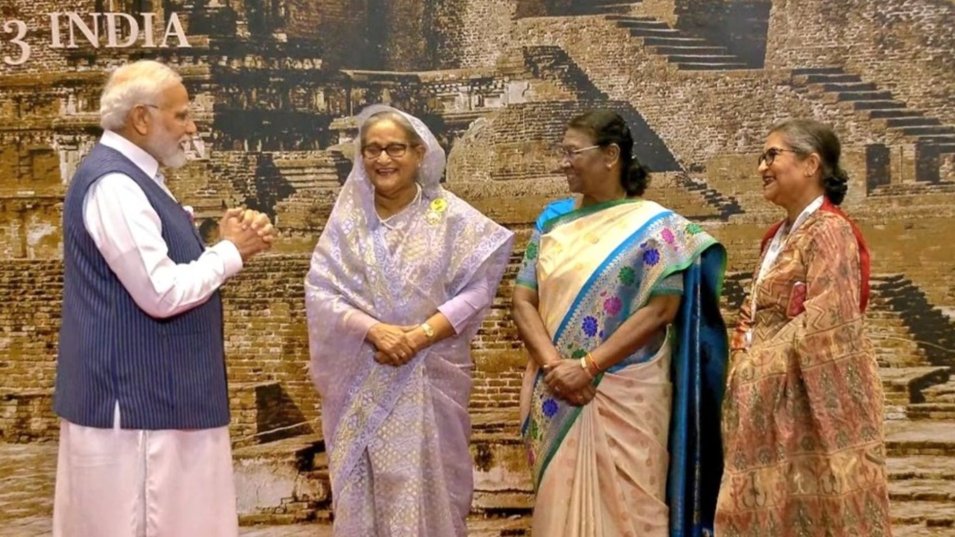 G20 Dinner: magic of Indian Traditional dress, the First Lady of Japan wore a saree; see photos