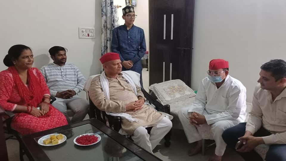SP President Patel said: BJP had lured Ghosi MLA to resign, due to this party lost