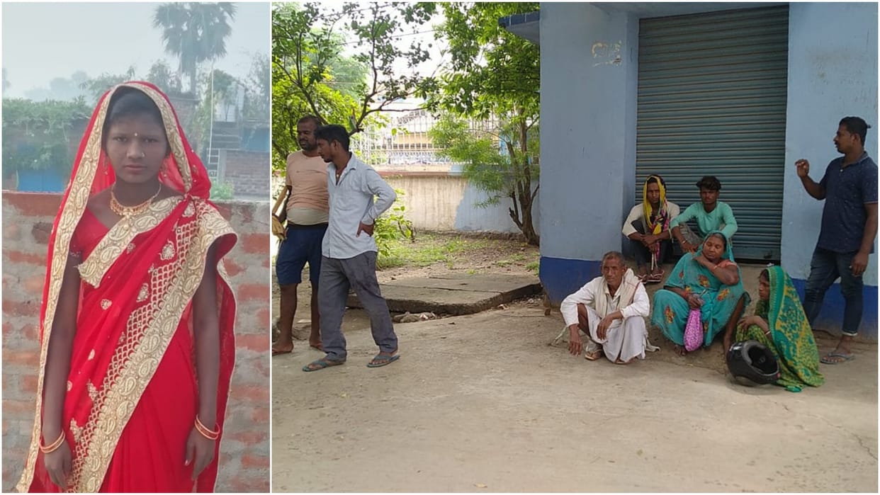 Newly married woman strangled to death for dowry in Nalanda; Father-in-law arrested, others absconding
