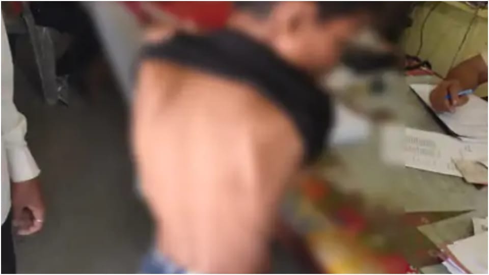 Student assaulted for drinking school staff water mob beats accused teacher in Bharatpur