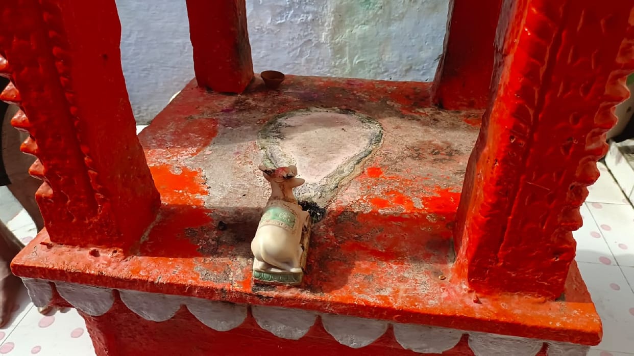 There was a stir when Shivling went missing from Shiv temple