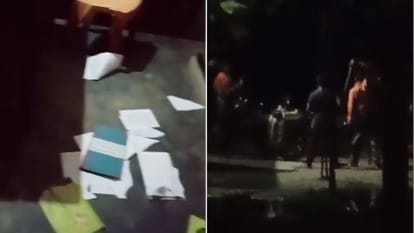 people entered the power substation and beat the employees with sticks