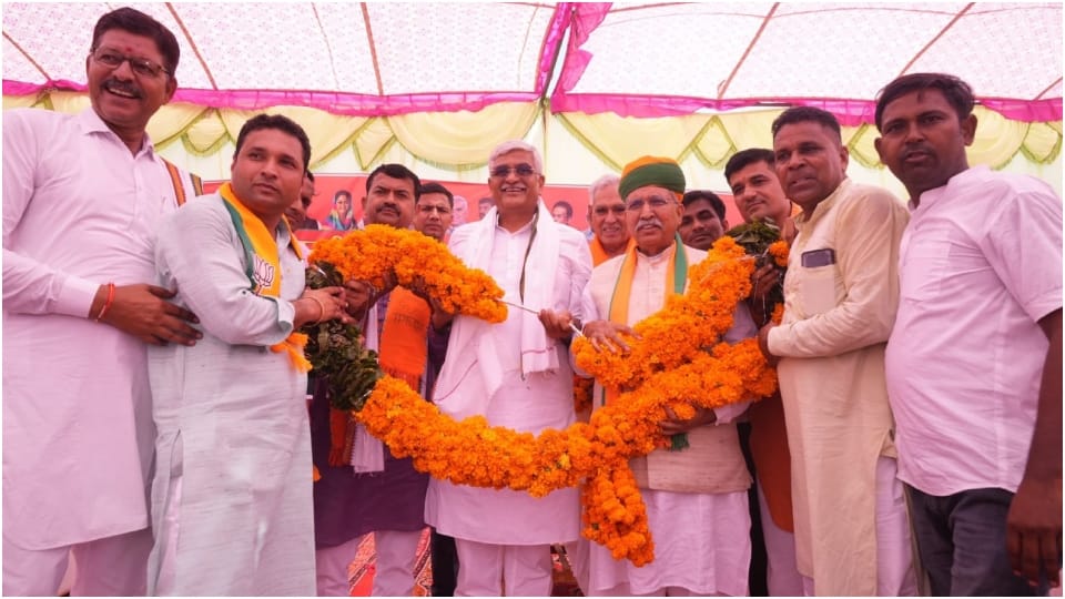 BJP leader Shekhawat Congress only gave slogan of removing poverty we removed