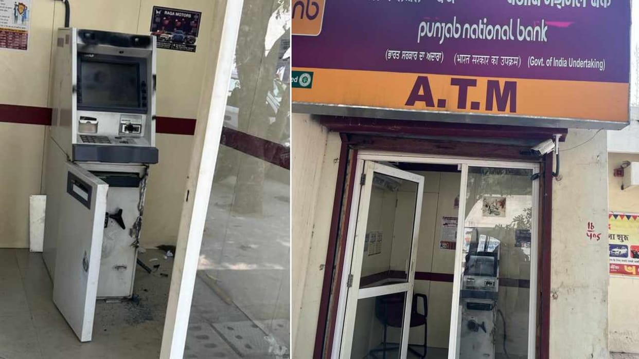 Attempt to rob Punjab National Bank ATM in Kapurthala