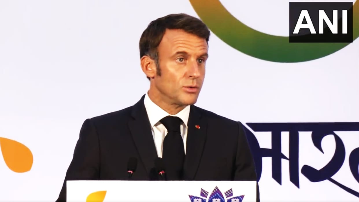 French President Emmanuel Macron announced launch of Classes Internationales special programme Indian students