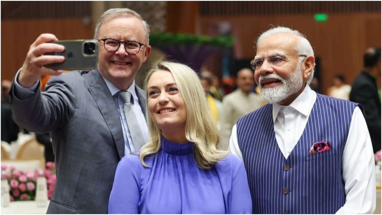 G20 Summit 2023 Australian PM Anthony Albanese Clicks Selfie With PM Modi Calls G20 Successful News in Hindi