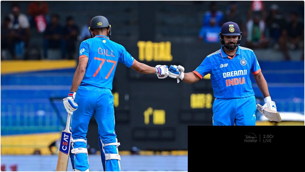 more than 2 crore viewers joined hotstar to watch IND vs PAK match when gill and rohit were batting