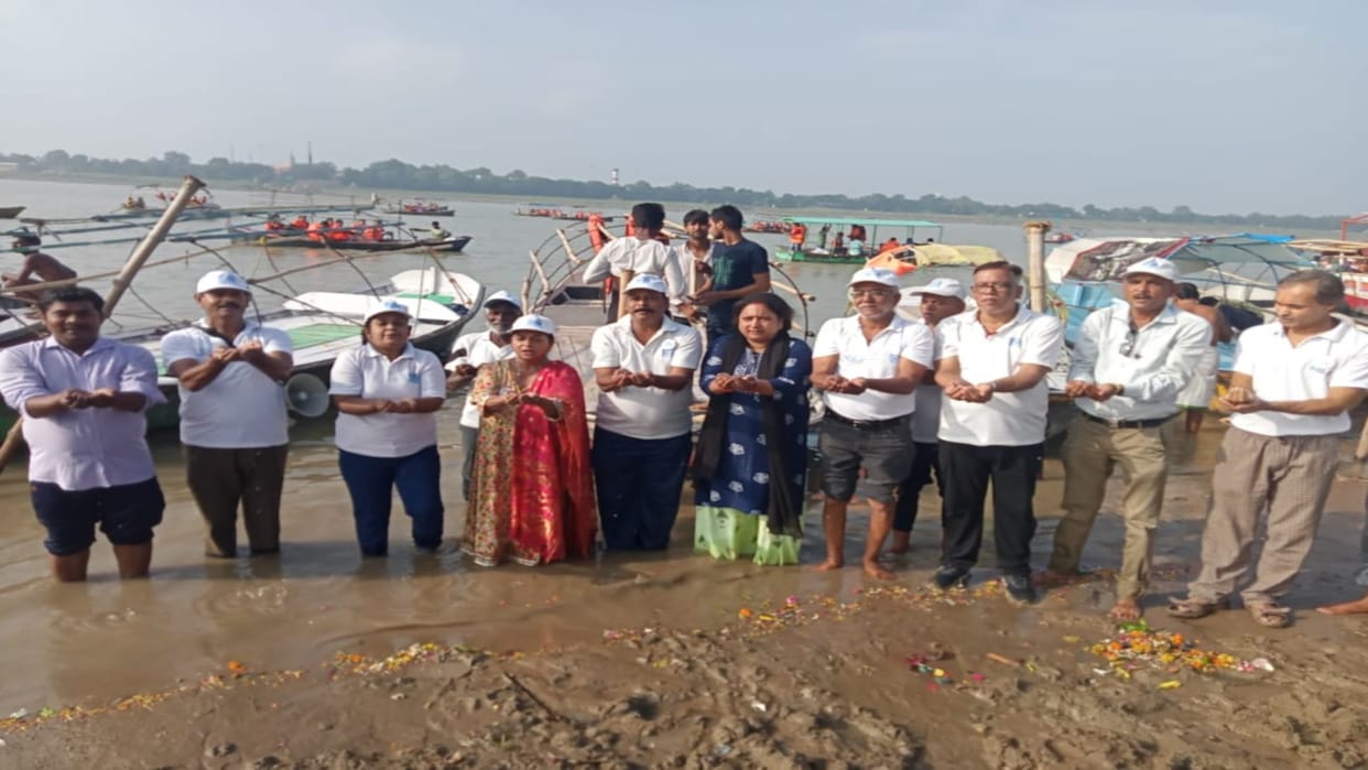 On the success of G 20, BJP leader sang Jalabhishek of Ganga