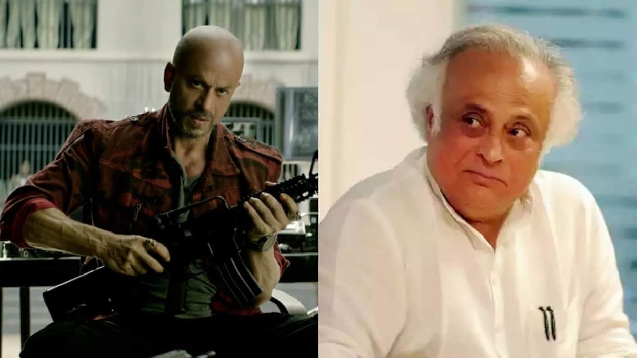 shahrukh khan jawan congress leader jairam ramesh challenge centre screening of film new parliament building