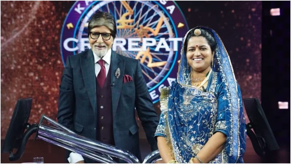 Jhunjhunu Hockey wali sarpanch Neeru Yadav reached KBC tomorrow Amitabh Bachchan will be seen with him